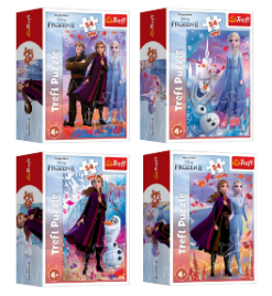 Puzzles - "54 Mini" - In the world of Anna and Elsa / Disney Frozen 2 | Toys & Games | Kalimat Store
