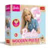 Puzzles - "50 Wooden Contour Puzzle" - Favorite fashionable Barbie / Mattel, Barbie FSC Mix 70% | Toys & Games | Kalimat Store
