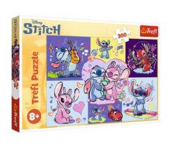 Puzzles - "300" - Crazy Stitch / Disney Lilo&Stitch FSC Mix 70% | Toys & Games | Kalimat Store