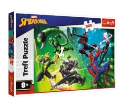 Puzzles - "300" - In a spider's web / Disney Marvel Spiderman_FSC Mix 70% | Toys & Games | Kalimat Store