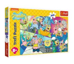 Puzzles - "300" - SpongeBob in Bikini Bottom / Nickelodeon SpongeBob FSC Mix 70% | Toys & Games | Kalimat Store