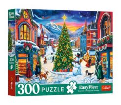 Puzzle - "300 XMAS EasyPiece" - Christmas Village_FSC Mix 70% | Toys & Games | Kalimat Store
