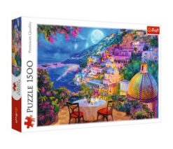 Puzzles - "1500" - Positano Date Night_FSC Mix 70% | Toys & Games | Kalimat Store
