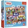 Puzzles - "4in1 (12, 15, 20, 24)" - Amazing Thomas / Thomas and Friends | Toys & Games | Kalimat Store