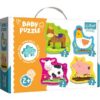 Puzzles - "Baby Classic" - Animals on the farm / Trefl Baby FSC Mix 70% | Toys & Games | Kalimat Store