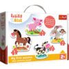 Puzzles - "Baby Classic" - On the farm / KAZSTUDIO SA Babies and the Bear | Toys & Games | Kalimat Store