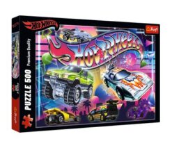Puzzles - "500" - Hot Wheels: 80s Vibe_FSC Mix 70% / Hot Wheels | Toys & Games | Kalimat Store