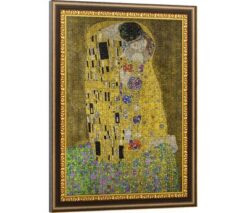 Puzzles - "500 ArtFrame Puzzle" - The Kiss, Gustav Klimt_FSC MIX 70% | Toys & Games | Kalimat Store