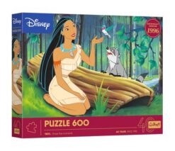 Puzzles - "600" - 40th anniversary Trefl - Pocahontas_FSC Mix 70% | Toys & Games | Kalimat Store