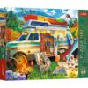 Puzzles - "500 Premium Plus" - Tea Time: Camper Van_FSC Mix 70% | Toys & Games | Kalimat Store