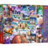 Puzzles - "500 Premium Plus" - Tea Time: Travel Memories_FSC Mix 70% | Toys & Games | Kalimat Store