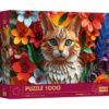 Puzzles - "1000 40th anniversary Trefl" - Cat_FSC Mix 70% | Toys & Games | Kalimat Store