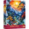 Puzzles - "1000 40th anniversary Trefl" - Valley_FSC Mix 70% | Toys & Games | Kalimat Store
