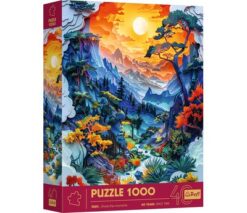 Puzzles - "1000 40th anniversary Trefl" - Valley_FSC Mix 70% | Toys & Games | Kalimat Store