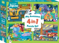 My Awesome 4 in 1 Puzzle Set | ISBN 9354537001940 | Kalimat Store