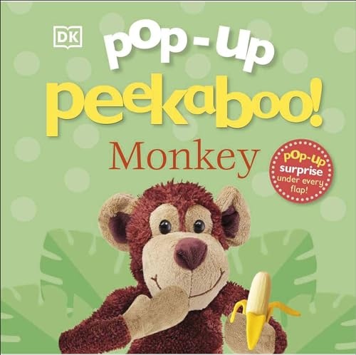 Pop-Up Peekaboo! Monkey | ISBN 9780241669693 | Kalimat Store