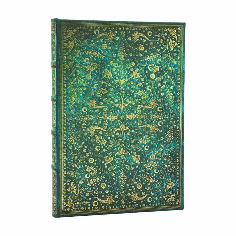 Emerald Flower Midi Lined Hardcover Journal (Nature's Grace) | ISBN 9780349713151 | Kalimat Store