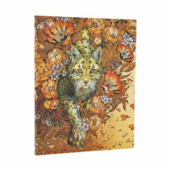 Lynx Rising Ultra Lined Softcover Flexi Journal (Erica Williams Art)(Elastic Band Closure) | ISBN 9780349713595 | Kalimat Store