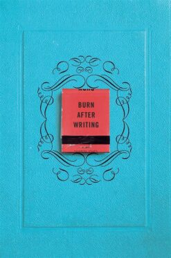 Burn After Writing (Blue) | ISBN 9780399175213 | Kalimat Store