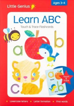 Little Genius: Learn ABC (Touch & Trace Flashcards) Ages: 3| ISBN 9780655212683 | Kalimat Store