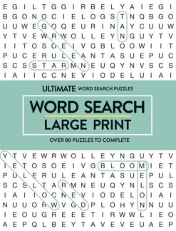 Large Print Puzzle: Word Search | Toys & Games | Kalimat Store