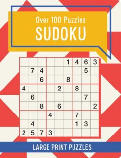 Geometric Large Print Puzzle Book (128pp) :Sudoku | ISBN 9780655223979 | Kalimat Store