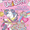 Gem Art Colouring Book: Unicorn | ISBN 9780655239758 | Kalimat Store