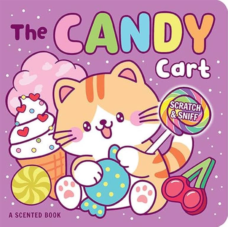 Scratch & Sniff Board Book: The Candy Cart | ISBN 9780655242123 | Kalimat Store