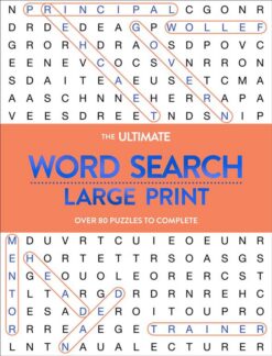 Large Print Puzzle Book: Word Search :Orange | ISBN 9780655244172 | Kalimat Store