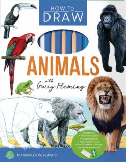 How to Draw Animals with Garry Fleming: Activity Kit | ISBN 9780655244189 | Kalimat Store