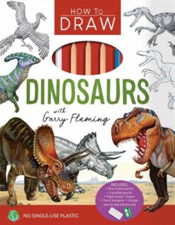 How to Draw Dinosaurs with Garry Fleming: Activity Kit | ISBN 9780655244196 | Kalimat Store