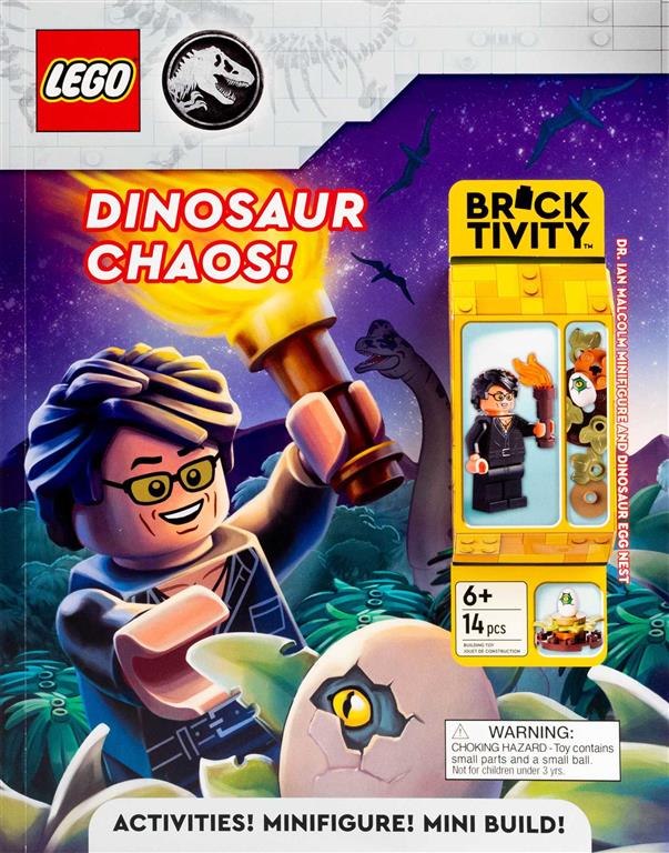 LEGO Jurassic World: Dinosaur Chaos! | ISBN 9780794454135 | Kalimat Store