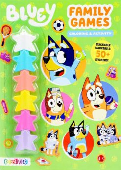 Bluey: Family Games (Coloring & Activity) | ISBN 9780794454678 | Kalimat Store