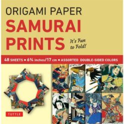 Origami Paper: Samurai Prints (48 Sheets) | ISBN 9780804856416 | Kalimat Store