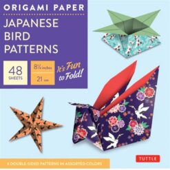 Origami Paper: Japanese Bird Patterns (48 Sheets) | ISBN 9780804856522 | Kalimat Store