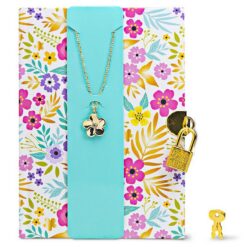 Diary: Floral (with Necklace!) | ISBN 9781338898439 | Kalimat Store
