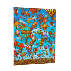 Balloon Festival Ultra Lined Softcover Journal (Pierre the Maze Detective) | ISBN 9781439799086 | Kalimat Store