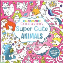 Kaleidoscope Colouring: Super Cute Animals | ISBN 9781488924224 | Kalimat Store