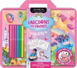 Kaleidoscope Colouring Kit: Unicorns and Friends | ISBN 9781488956249 | Kalimat Store