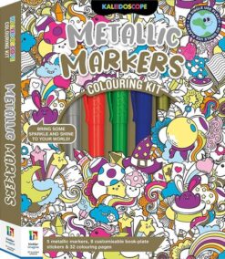 Kaleidoscope Colouring Kit: Metallic Markers | ISBN 9781488956423 | Kalimat Store