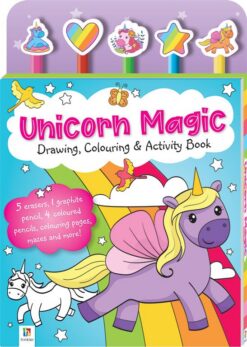 Unicorn Magic: Drawing, Colouring & Activity Book | ISBN 9781488958212 | Kalimat Store