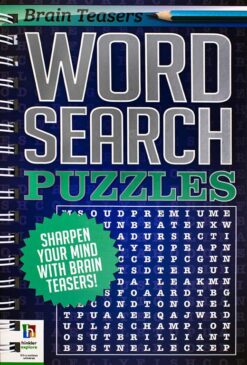 Brain Teasers: Word Search Puzzles (6th edition) | ISBN 9781488959417 | Kalimat Store
