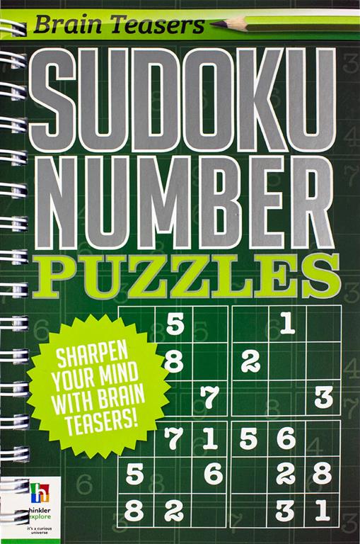 Brain Teasers: Sudoku Number Puzzles | ISBN 9781488959431 | Kalimat Store