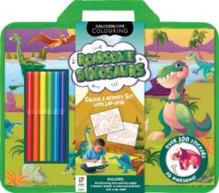 Kaleidoscope Colouring Kit: Roarsome Dinosaurs | ISBN 9781488961106 | Kalimat Store