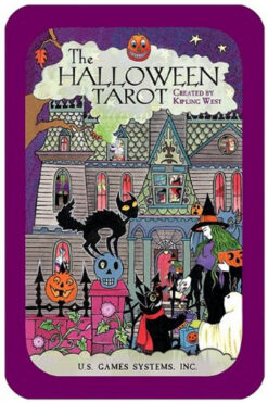 Halloween Tarot in a Tin | ISBN 9781572816213 | Kalimat Store