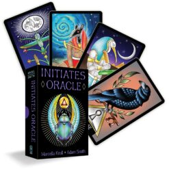 Initiates Oracle: Occult Hermetic- and Egyptian-Inspired Rituals for Profound Transformation(40 Full-Color Cards and 128-Page Guidebook) | ISBN 9781578639250 | Kalimat Store
