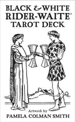 Black & White Rider-Waite Tarot Deck | ISBN 9781646711604 | Kalimat Store