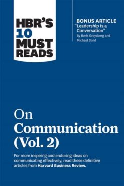 HBR's 10 Must Reads on Communication | ISBN 9781647820954 | Kalimat Store
