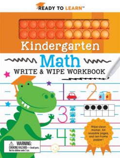 Kindergarten Math (Write&Wipe Workbook) | ISBN 9781667206615 | Kalimat Store