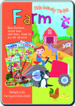 Farm - Kids Activity Tin Set | ISBN 9781786905994 | Kalimat Store
